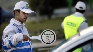 پلیس راهنمایی رانندگی - طرح زوج و فرد