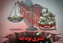 کسری بودجه ایران