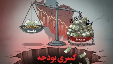 کسری بودجه ایران