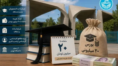 کمک هزینه ۲۰ میلیونی دانشگاه تهران